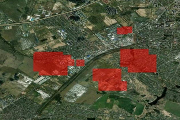 Les satellites de la NASA ont enregistré trois incendies de grande ampleur près de Kyiv.