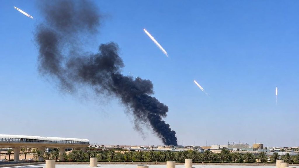 Arabie saoudite : l’aéroport international de la capitale en feu