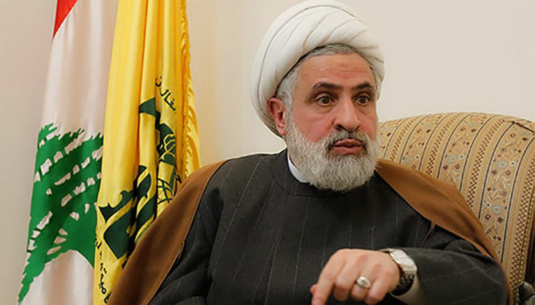 Le Chef du Hezbollah Cheikh Naïm Qassem  : " Il n’y aura pas de ligne jaune ni de zone tampon."