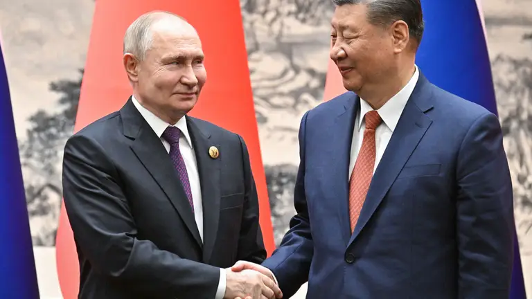 Poutine et Xi ont fait une déclaration commune : ce qu’ils ont dit à propos de la guerre en Ukraine https://24tv.ua/geopolitics/zustrich-putina-si-tszinpina-spilniy-zayavi-politikiv-zgaduyetsya_n3071322