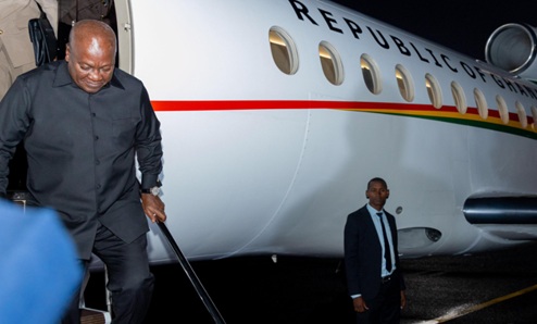 Le président John Dramani Mahama entame aujourd'hui une visite d'État de cinq jours au Bélarus.