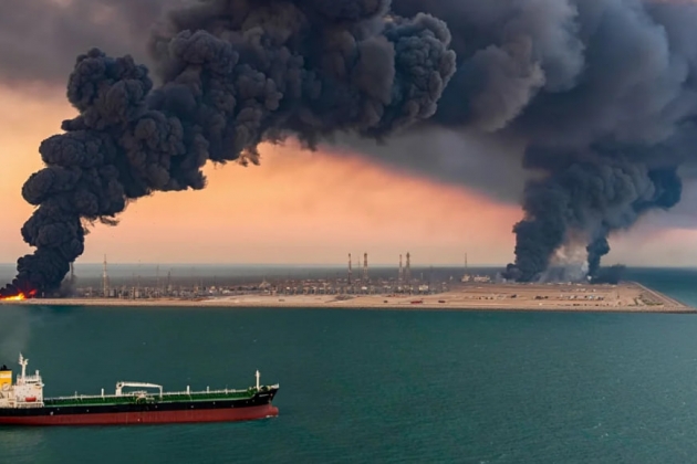 Une série de puissantes explosions secoue l'île iranienne de Kharg.