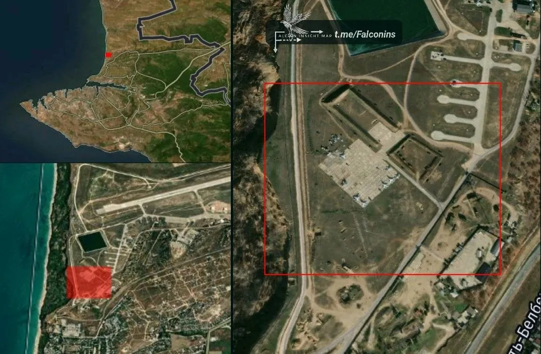 L'Ukraine frappe l'aérodrome de Belbek en Crimée.