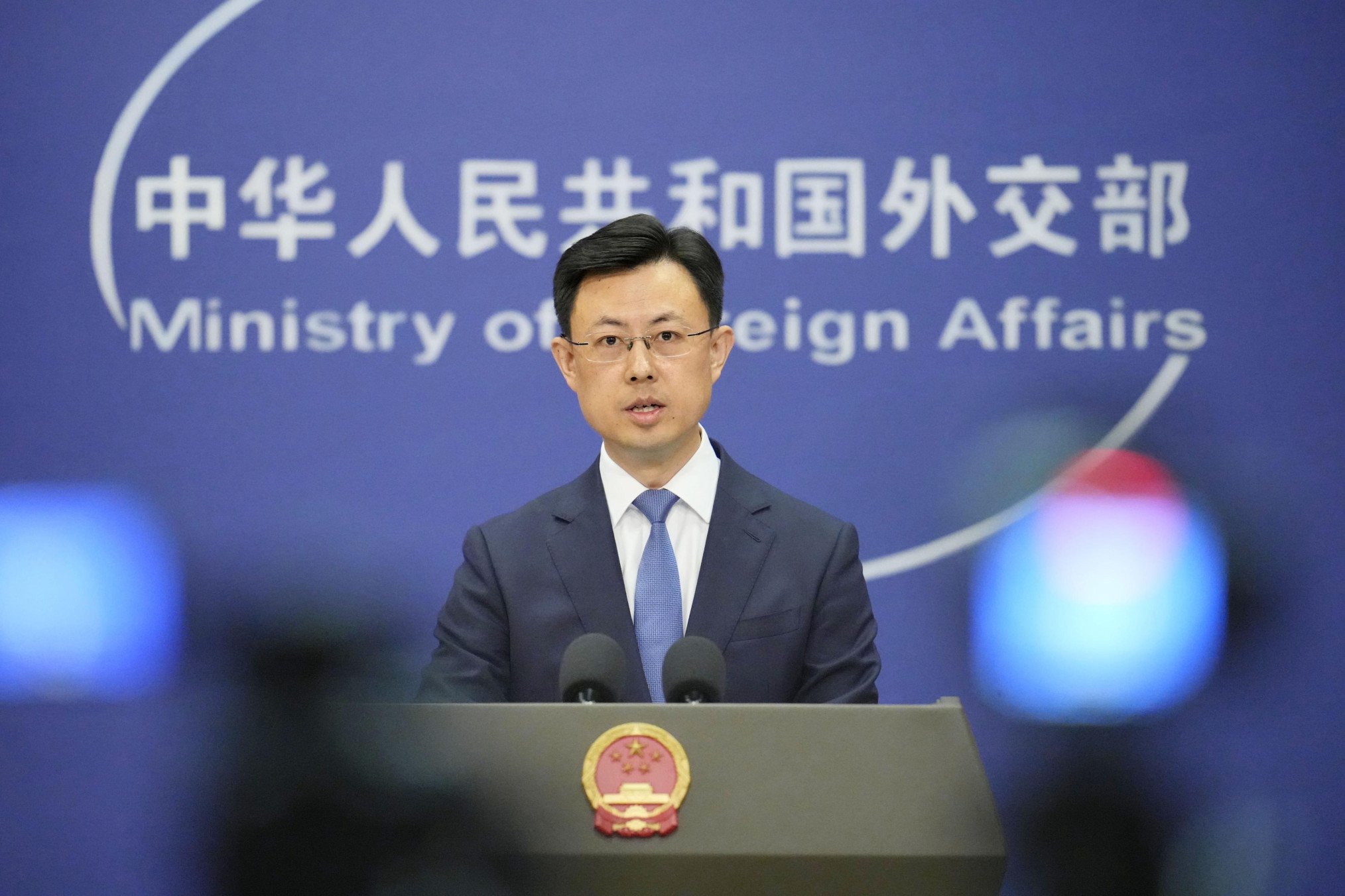 La Chine rejette les affirmations selon lesquelles Xi Jinping aurait averti Poutine qu'il regretterait une guerre contre l'Ukraine.