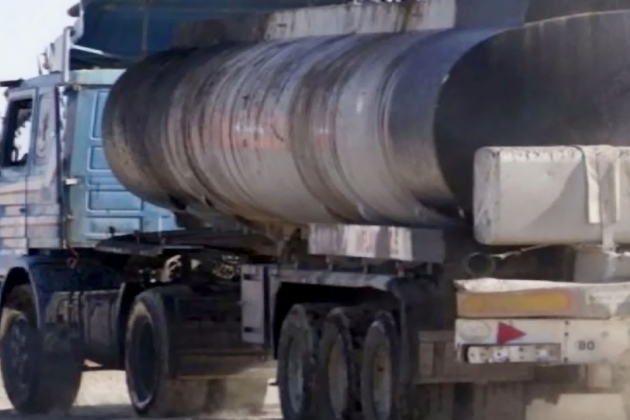 Des drones ukrainiens attaquent des camions- citernes de carburant dans la région de Kherson.