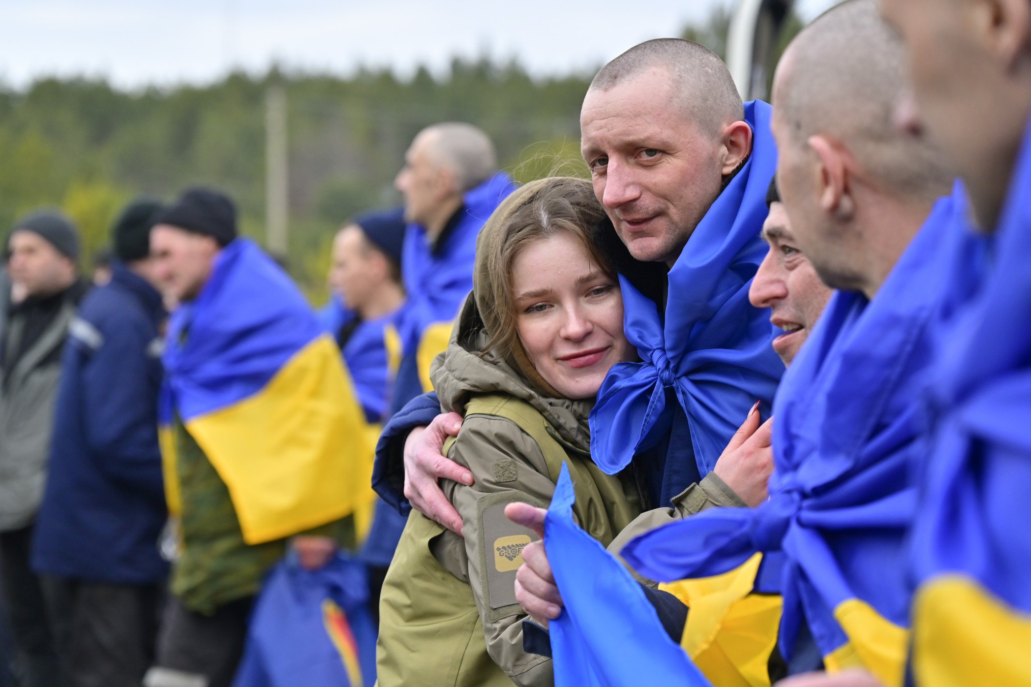 Près de 10 000 Ukrainiens sont rentrés de captivité en Russie depuis 2022.