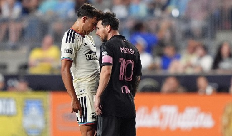 Messi écope d'une amende pour avoir giflé un adversaire lors d'un match de MLS.